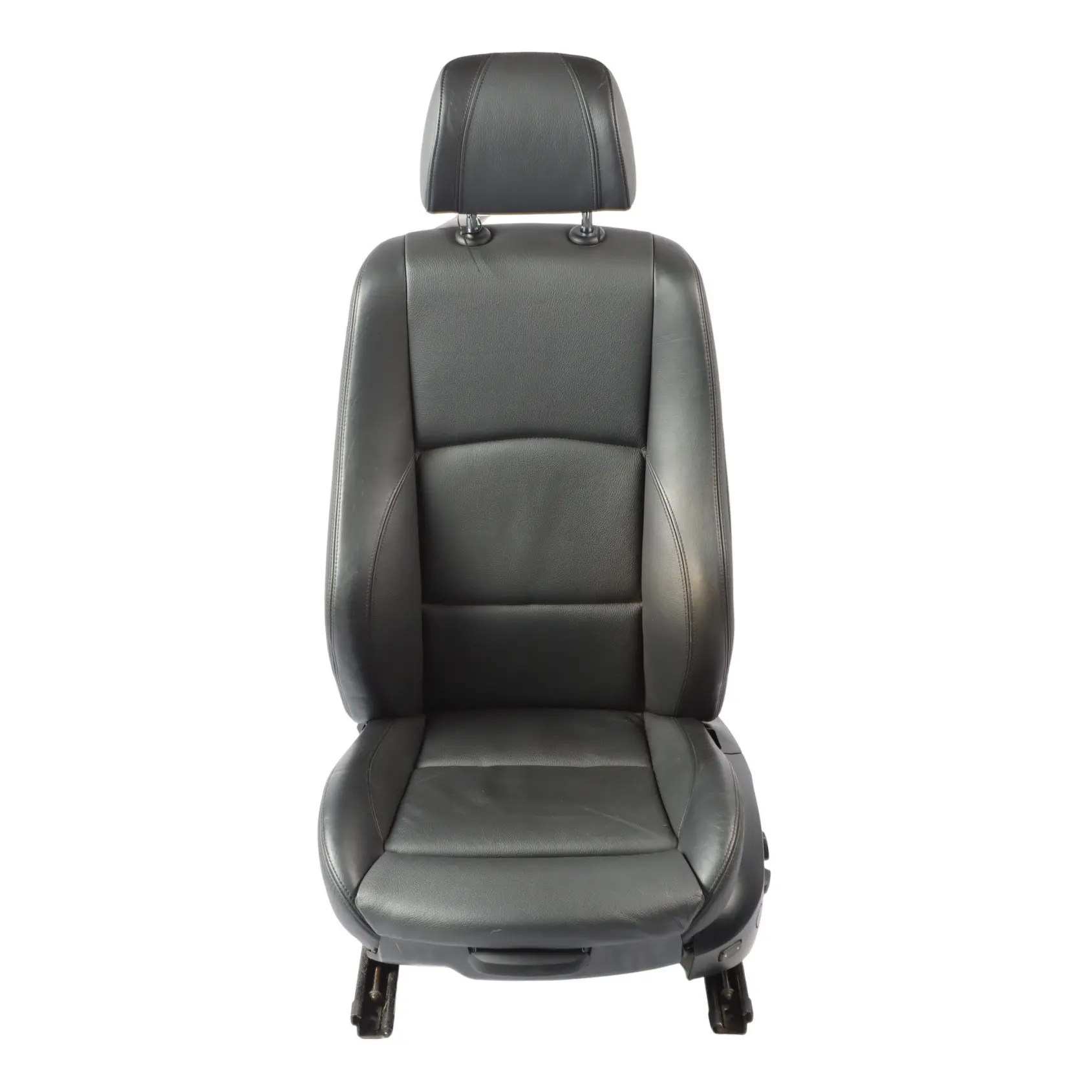 BMW E87 LCI M Sport Front Seat Heated Electric Boston Black Leather Left N/S