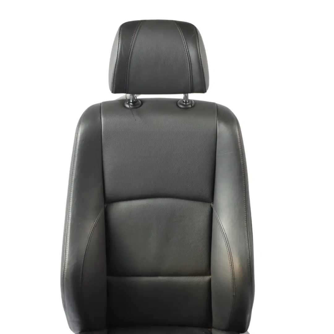 BMW E87 LCI M Sport Front Seat Heated Electric Boston Black Leather Left N/S - SKU RHD-9128287-2 - Part number 9128287