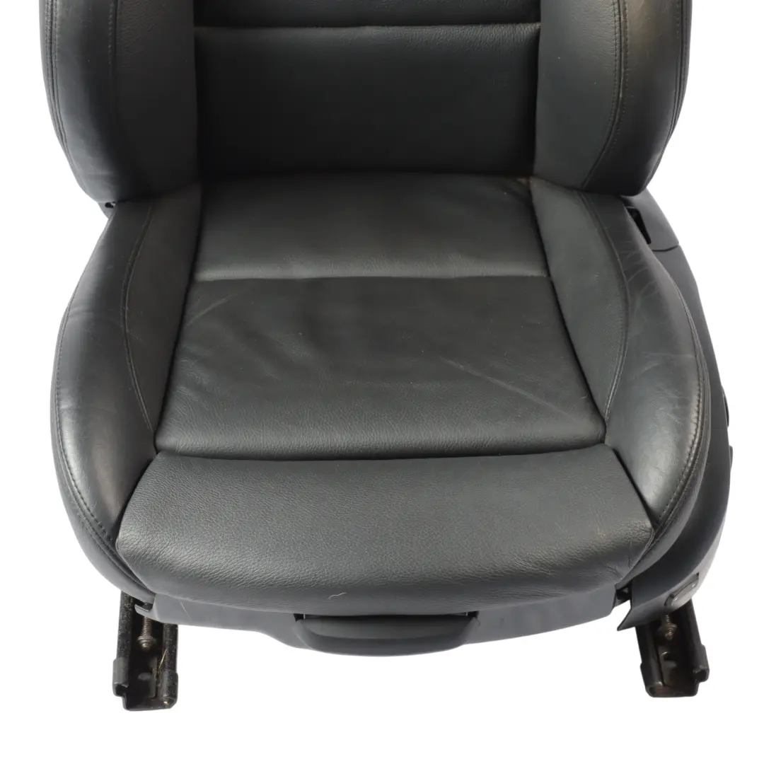BMW E87 LCI M Sport Front Seat Heated Electric Boston Black Leather Left N/S - SKU RHD-9128287-2 - Part number 9128287