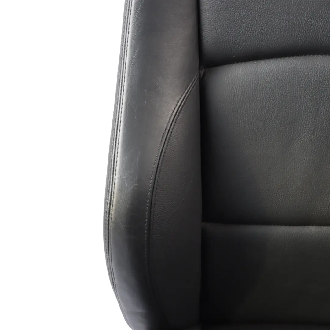 BMW E87 LCI M Sport Front Seat Heated Electric Boston Black Leather Left N/S - SKU RHD-9128287-2 - Part number 9128287