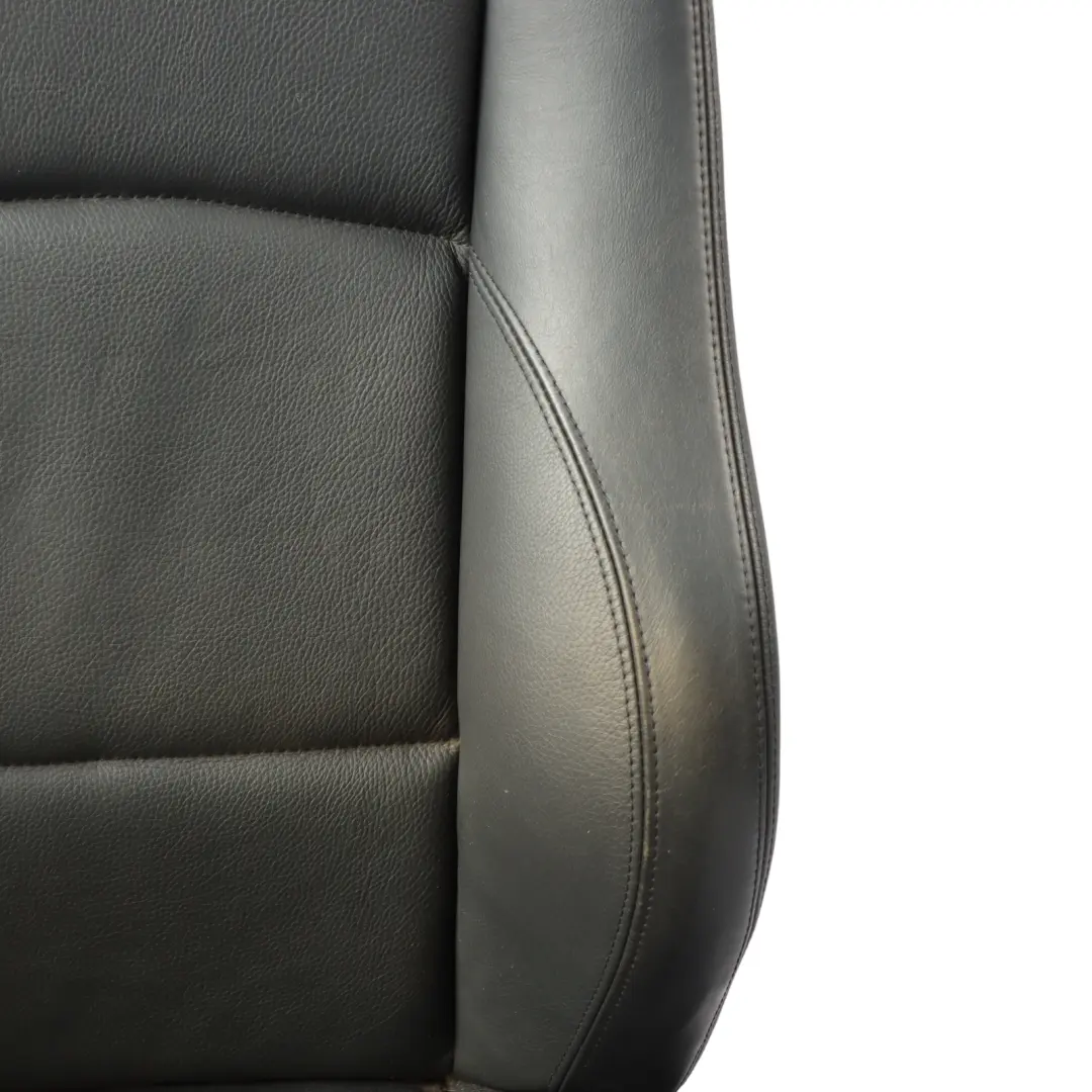 BMW E87 LCI M Sport Front Seat Heated Electric Boston Black Leather Left N/S - SKU RHD-9128287-2 - Part number 9128287
