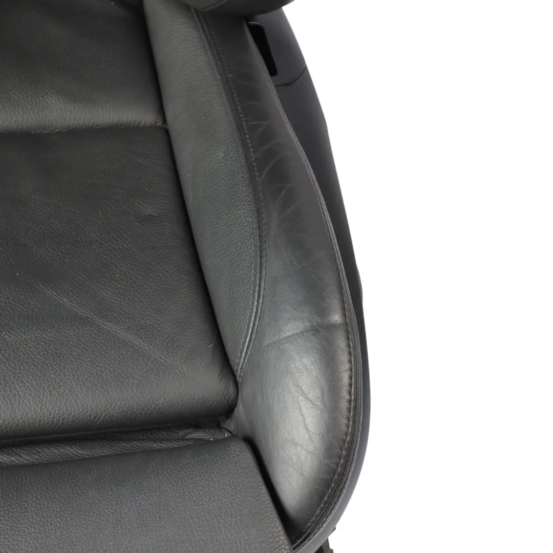 BMW E87 LCI M Sport Front Seat Heated Electric Boston Black Leather Left N/S - SKU RHD-9128287-2 - Part number 9128287