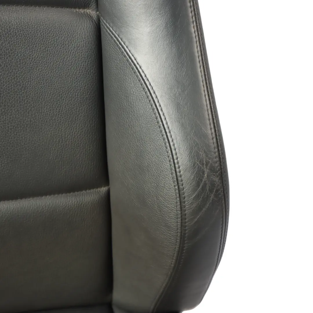 BMW E87 LCI Front Seat Sport Heated Memory Right O/S Black Leather Boston - SKU RHD-9128288-2 - Part number 9128288