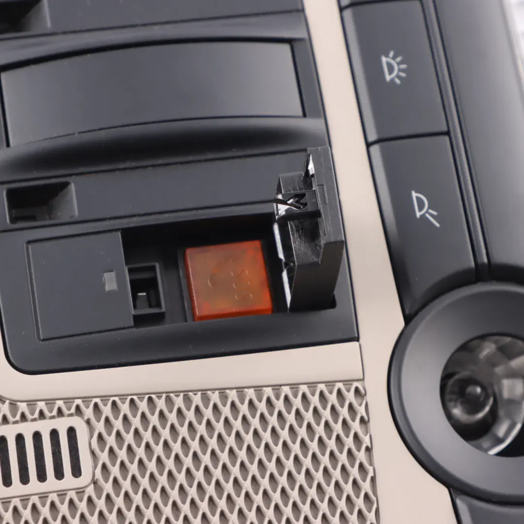 BMW X5 E70 Headliner Roof Courtesy Light Reading Lamp Switch Panel Unit - SKU 9225955 - Part number 9225955