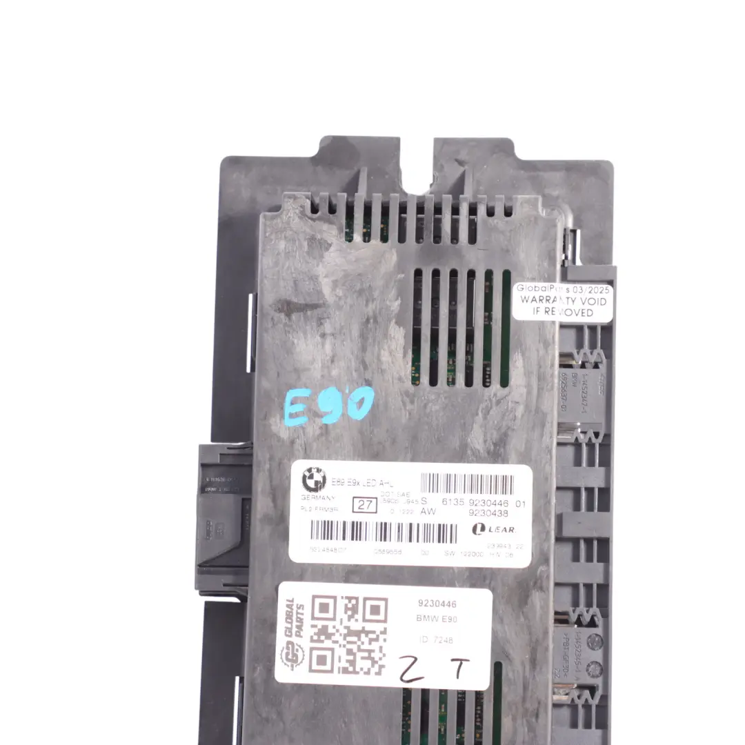 E9X Led Footwell Light Module Control Unit ECU to BMW E90 with Part number 9230446 BMW E90 E9X Led Footwell Light Module Control Unit ECU - SKU 9230446 - Part number 9230446