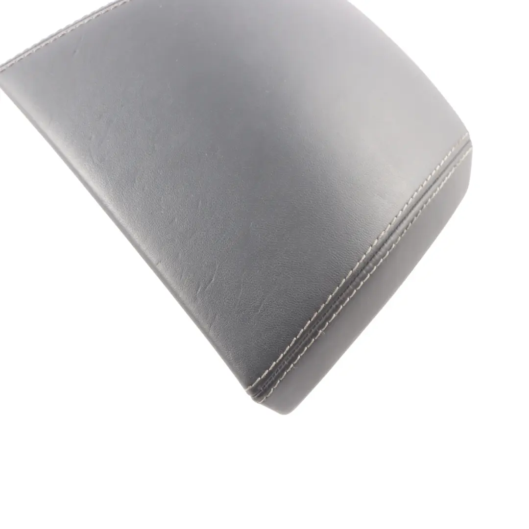BMW F13 Rear Centre Console Cover Panel Schwarz Black Leather - SKU 9238267 - Part number 9238267