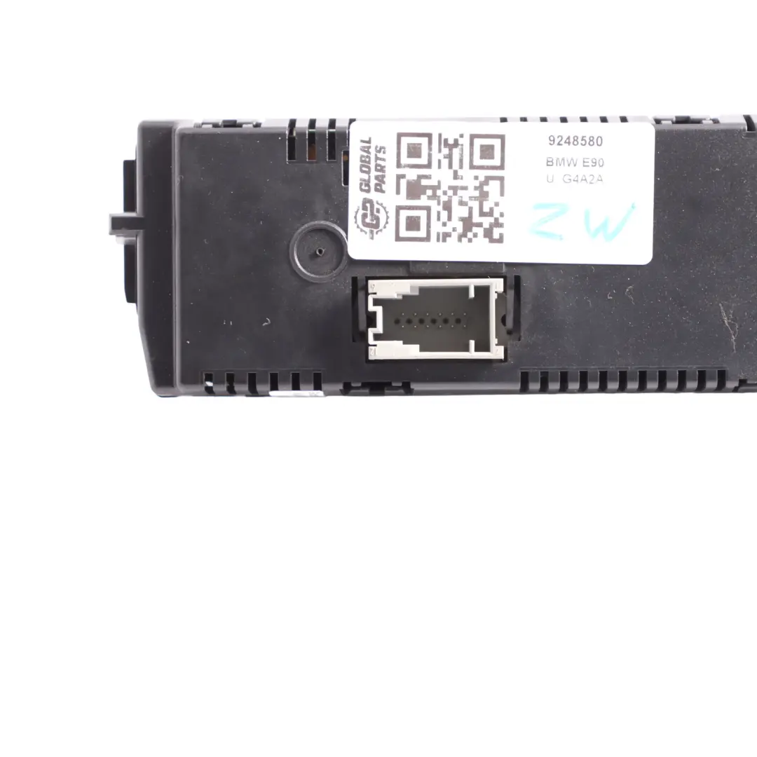 BMW E81 E87 LCI E90 E91 E92 Pannello Controllo Automatico Aria Condizionata - SKU 9248580 - Numero di parte 9248580