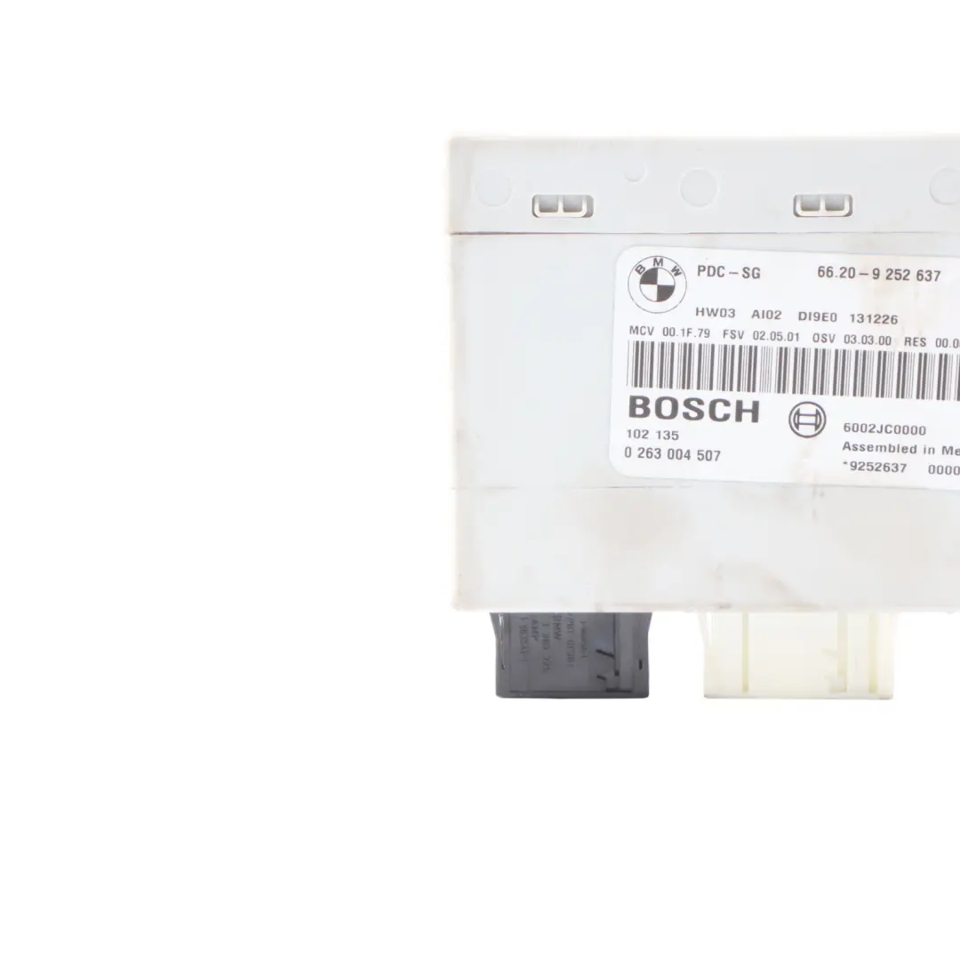 Módulo De Control De Aparcamiento PDC ECU para BMW X1 E84 con número de pieza 9252637 BMW X1 E84 Módulo De Control De Aparcamiento PDC ECU - SKU 9252637 - Número de pieza 9252637