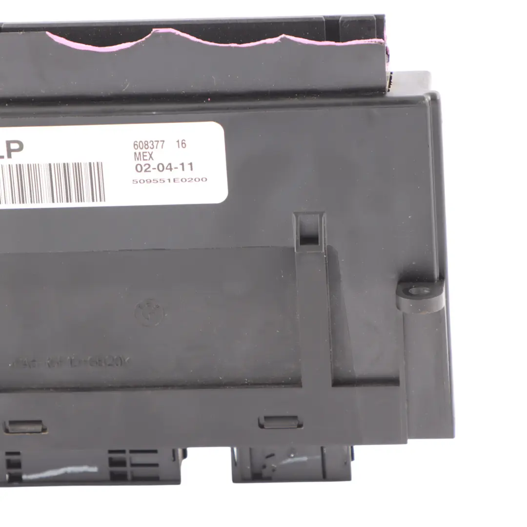 Module contrôle carrosserie Unité principale JBBFEIII R LP pour BMW X5 E70 à propos du numéro de pièce 9267511 BMW X5 E70 Module contrôle carrosserie Unité principale JBBFEIII R LP - SKU 9267511 - Numéro de pièce 9267511
