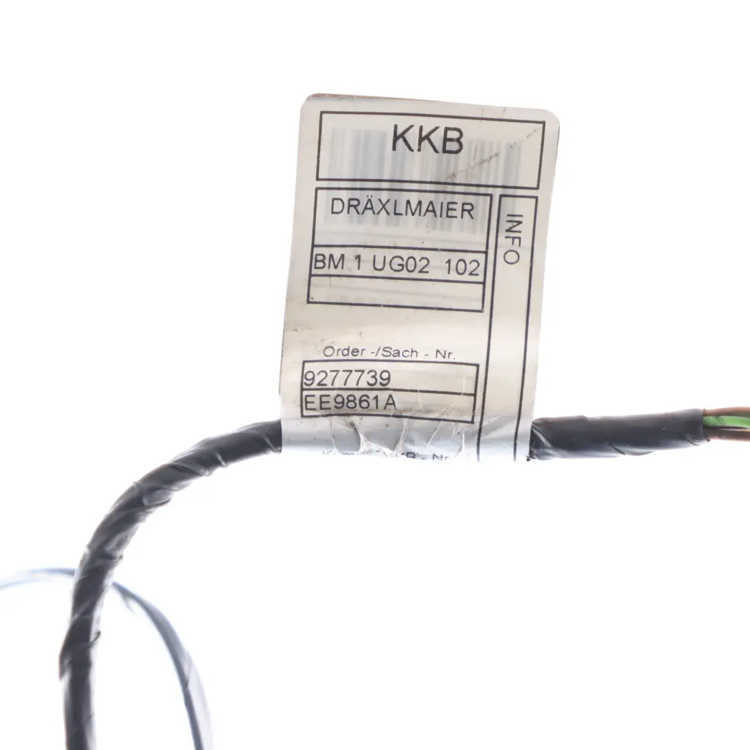 BMW F25 Wiązka Przewodów Czujnika Parkowania PDC Tylna - SKU 9277739 - Numer Części 9277739