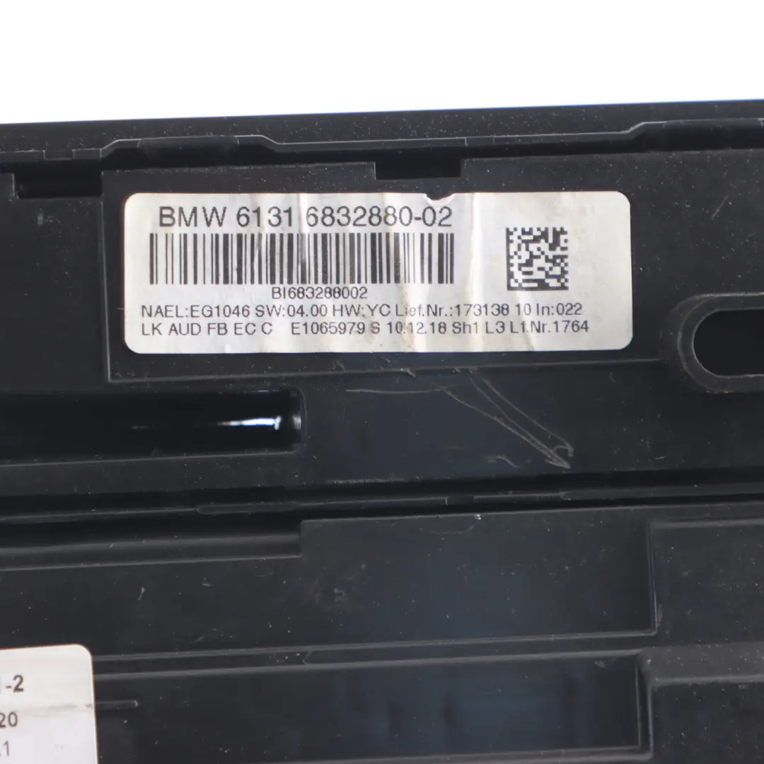 BMW F20 F30 Control Panel A/C Air Conditioning Radio CD Player 6814187 - SKU 9287341-2 - Part number 9287341
