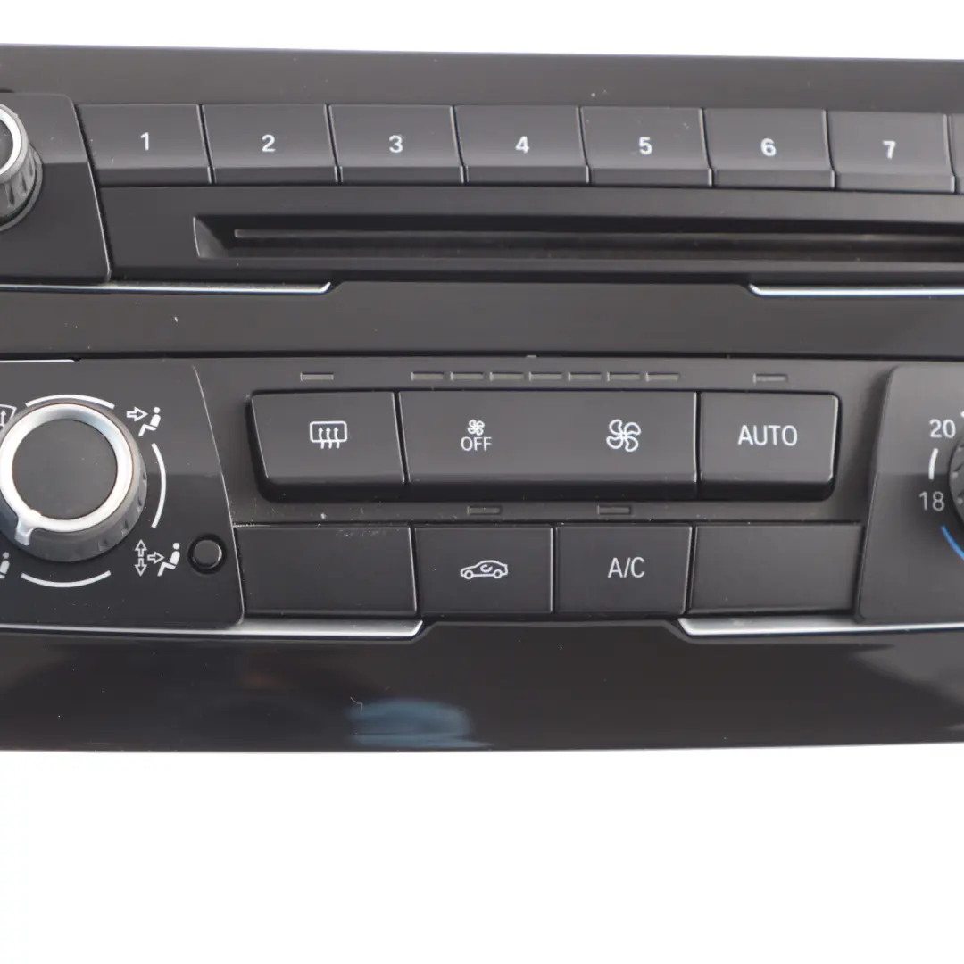 BMW F20 F30 Control Panel A/C Air Conditioning Radio CD Player 6814187 - SKU 9287341-2 - Part number 9287341