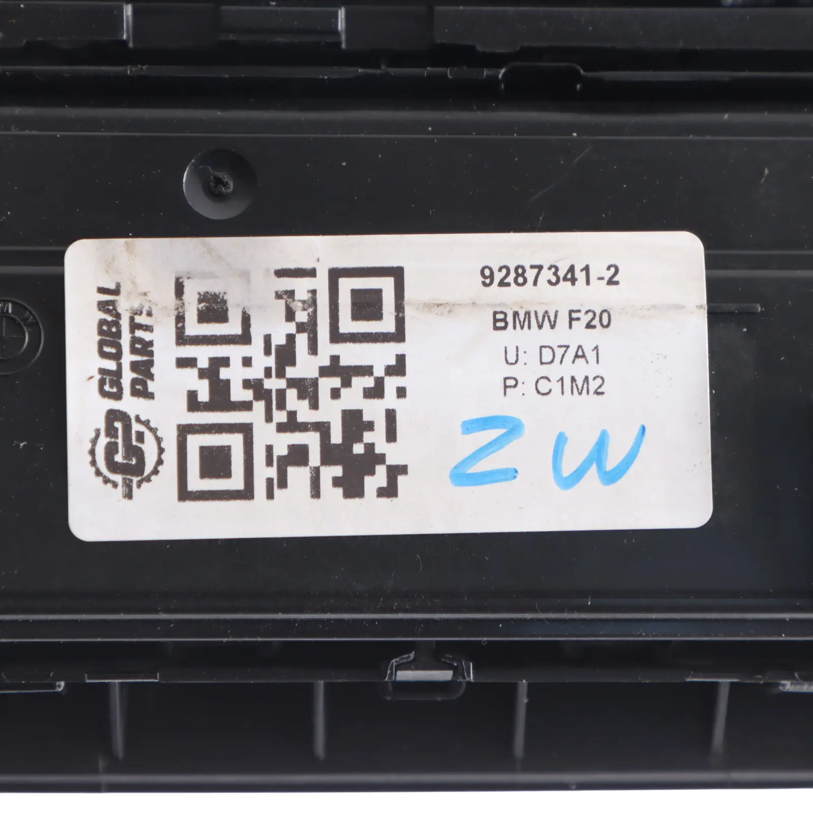 BMW F20 F30 Panneau de contrôle Air Conditionné Radio CD Player 6814187 9287341