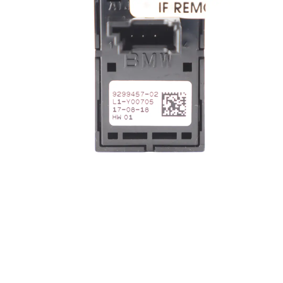 Switch Window Lifter to BMW G20 G21 G30 G31 G32 G11 G12 G16 F93 G01 G02 G07 with Part number 9299457 BMW G20 G21 G30 G31 G32 G11 G12 G16 F93 G01 G02 G07 Switch Window Lifter - SKU 9299457-3 - Part number 9299457