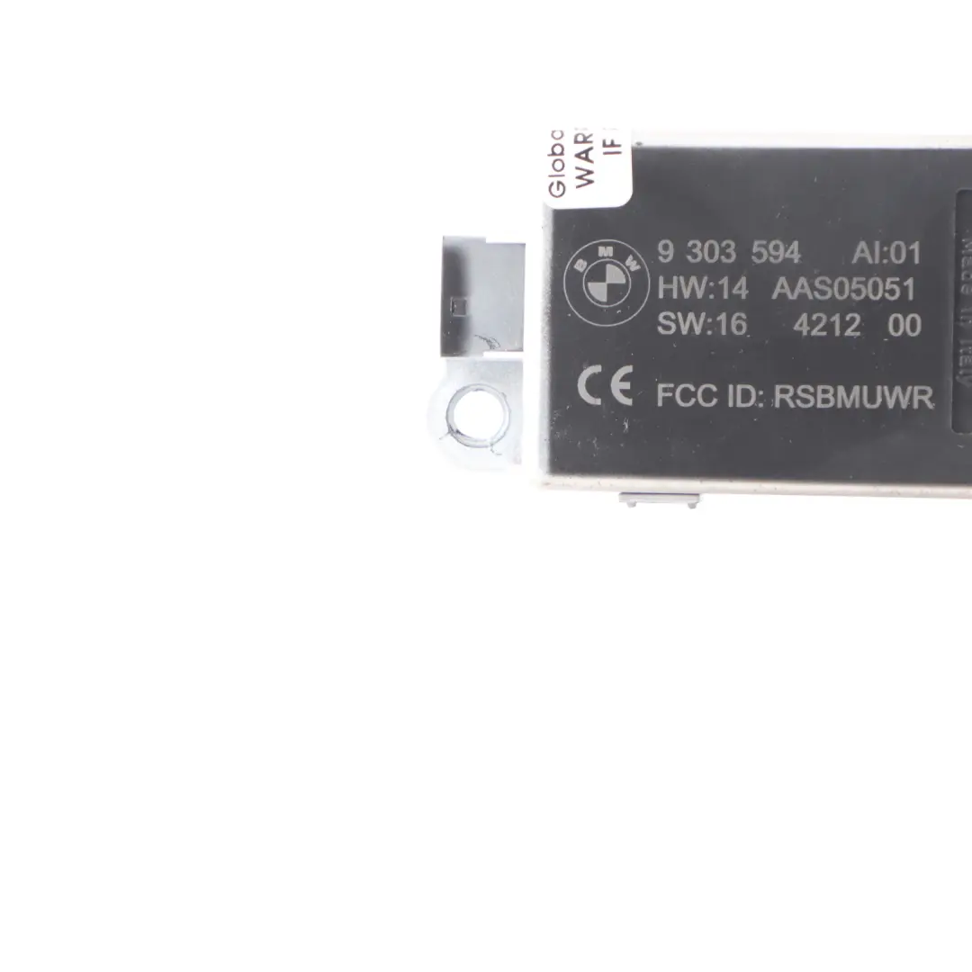 BMW Z4 E89 Sistema Di Allarme Antifurto Modulo Di Controllo DWA - SKU 9303594 - Numero di parte 9303594