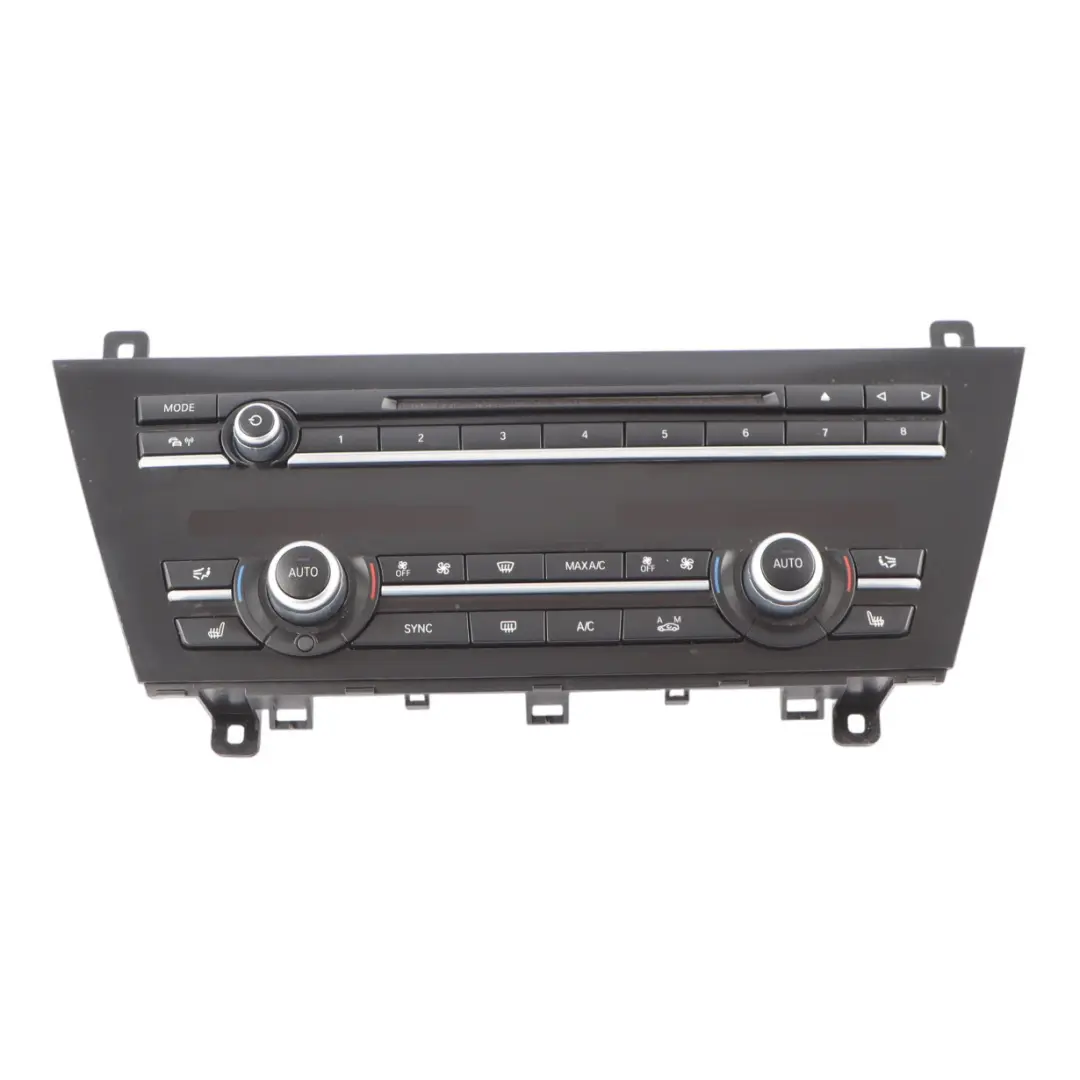 Radio Air Conditioning A/C Switch Control Unit Panel to BMW F06 F12 F13 with Part number 9328430 BMW F06 F12 F13 Radio Air Conditioning A/C Switch Control Unit Panel - SKU 9328430 - Part number 9328430