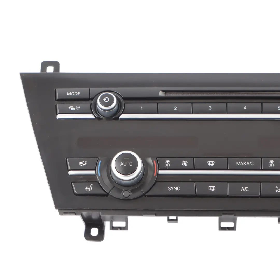 Radio Air Conditioning A/C Switch Control Unit Panel to BMW F06 F12 F13 with Part number 9328430 BMW F06 F12 F13 Radio Air Conditioning A/C Switch Control Unit Panel - SKU 9328430 - Part number 9328430