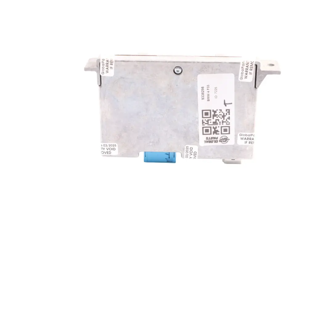 KAFAS 2 Camera Lane Assist Module Control Unit ECU to BMW F20 F21 F30 F33 with Part number 9338298 BMW F20 F21 F30 F33 KAFAS 2 Camera Lane Assist Module Control Unit ECU - SKU 9338298 - Part number 9338298