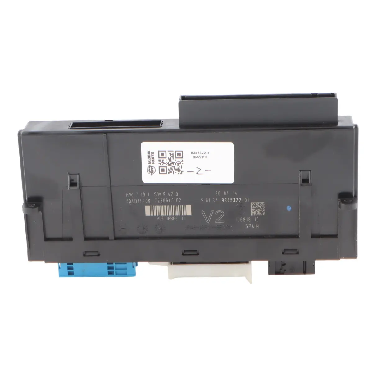BMW F13 ECU Body Control Module V2 Junction Box PL6 JBBFE III 9345322