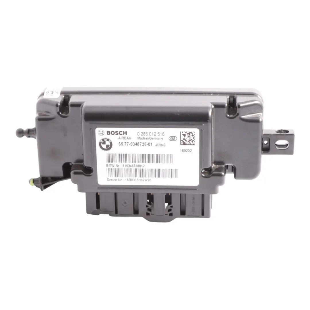 BMW F22 F30 F34 LCI Control Unit Module Airbag ECU - SKU 9348728-1 - Part number 9348728