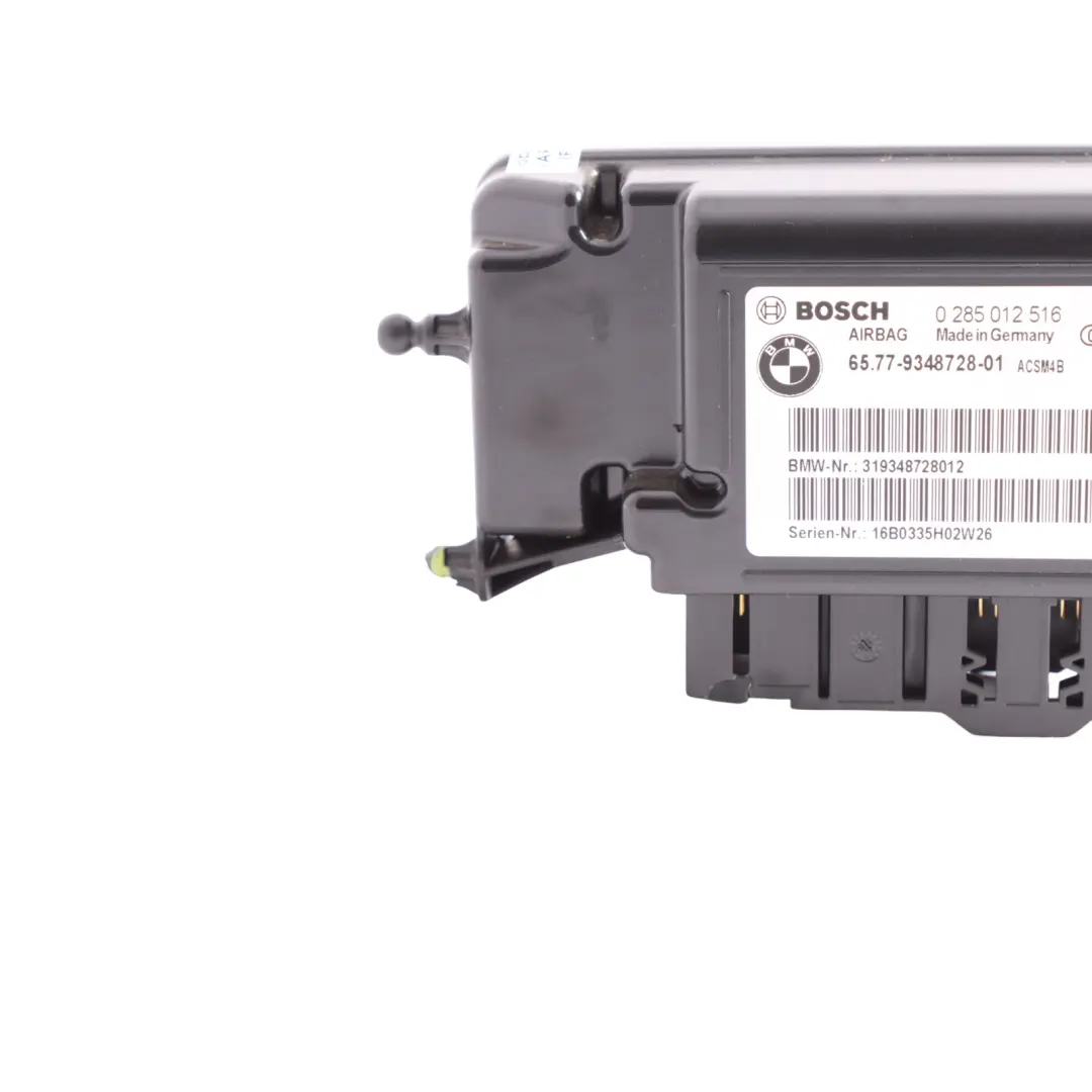 Control Unit Module Airbag ECU to BMW F22 F30 F34 LCI with Part number 9348728 BMW F22 F30 F34 LCI Control Unit Module Airbag ECU - SKU 9348728-1 - Part number 9348728