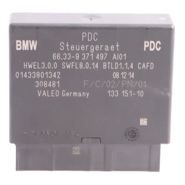 Parking PDC BMW F07 F10 F11 LCI Distance Control Module Unit to with Part number 9371497 Parking PDC BMW F07 F10 F11 LCI Distance Control Module Unit - SKU 9371497 - Part number 9371497