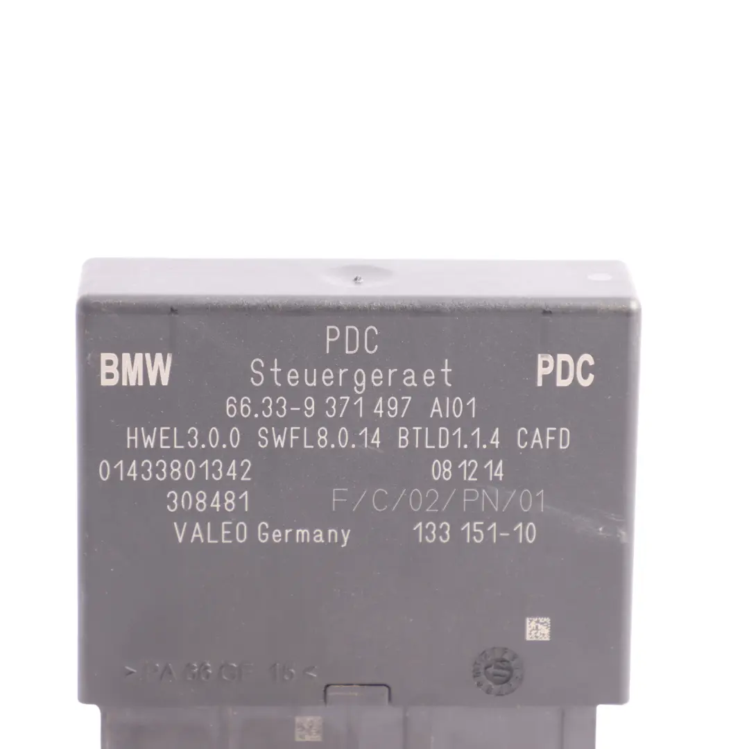 Parking PDC BMW F07 F10 F11 LCI Distance Control Module Unit to with Part number 9371497 Parking PDC BMW F07 F10 F11 LCI Distance Control Module Unit - SKU 9371497 - Part number 9371497