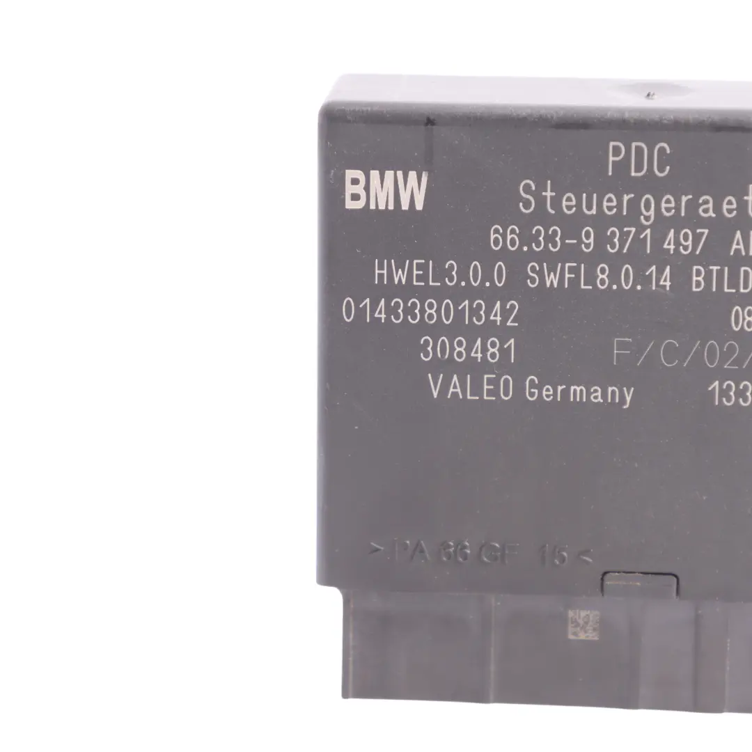 Parking PDC BMW F07 F10 F11 LCI Distance Control Module Unit to with Part number 9371497 Parking PDC BMW F07 F10 F11 LCI Distance Control Module Unit - SKU 9371497 - Part number 9371497