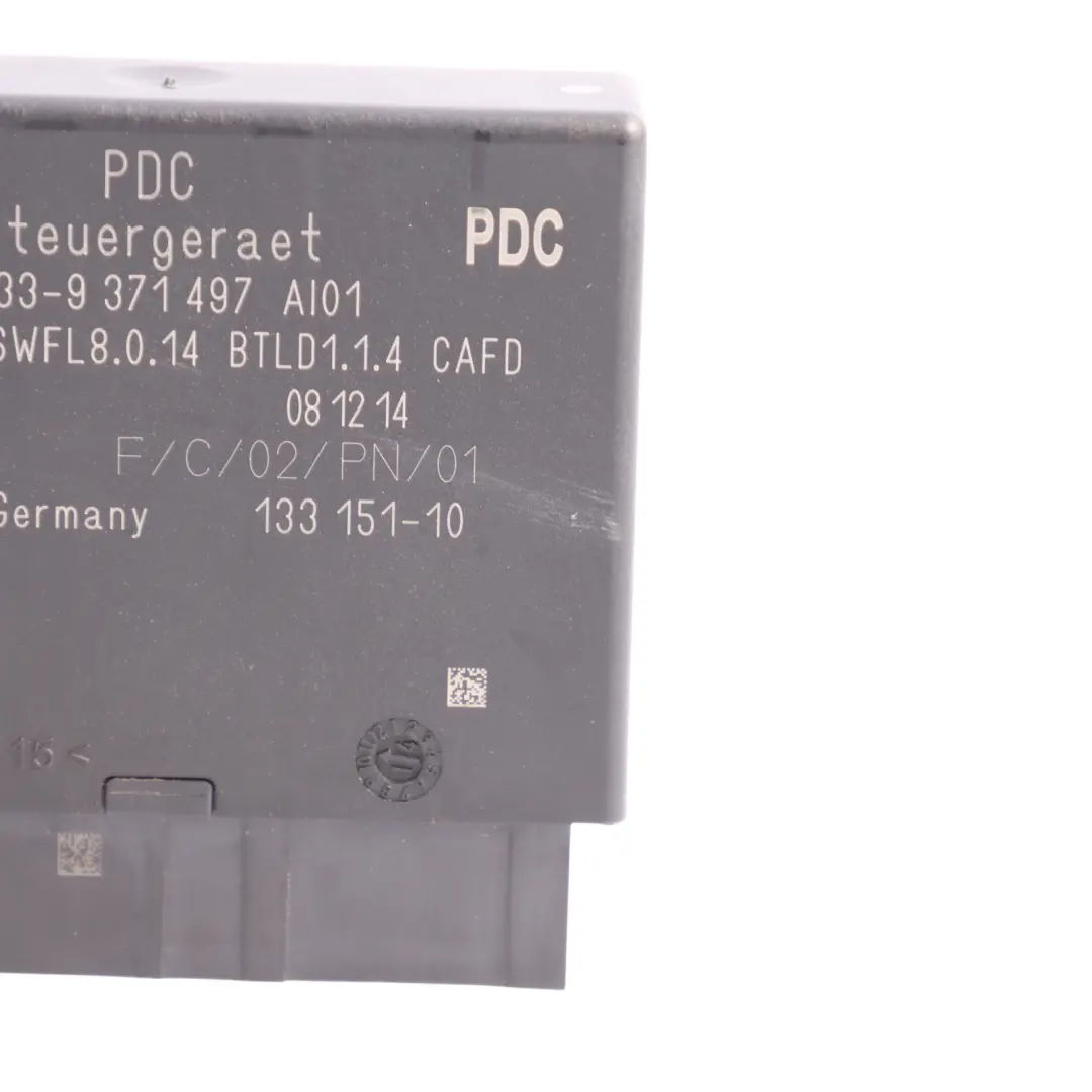 Parking PDC BMW F07 F10 F11 LCI Distance Control Module Unit to with Part number 9371497 Parking PDC BMW F07 F10 F11 LCI Distance Control Module Unit - SKU 9371497 - Part number 9371497