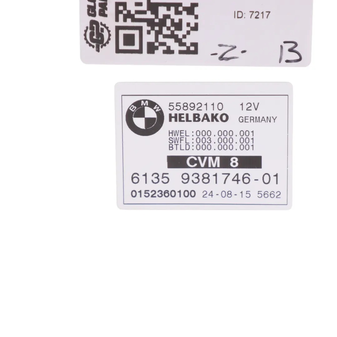 Folding Top Roof Module to BMW F23 Cabrio Convertible with Part number 9381746 BMW F23 Cabrio Convertible Folding Top Roof Module - SKU 9381746 - Part number 9381746