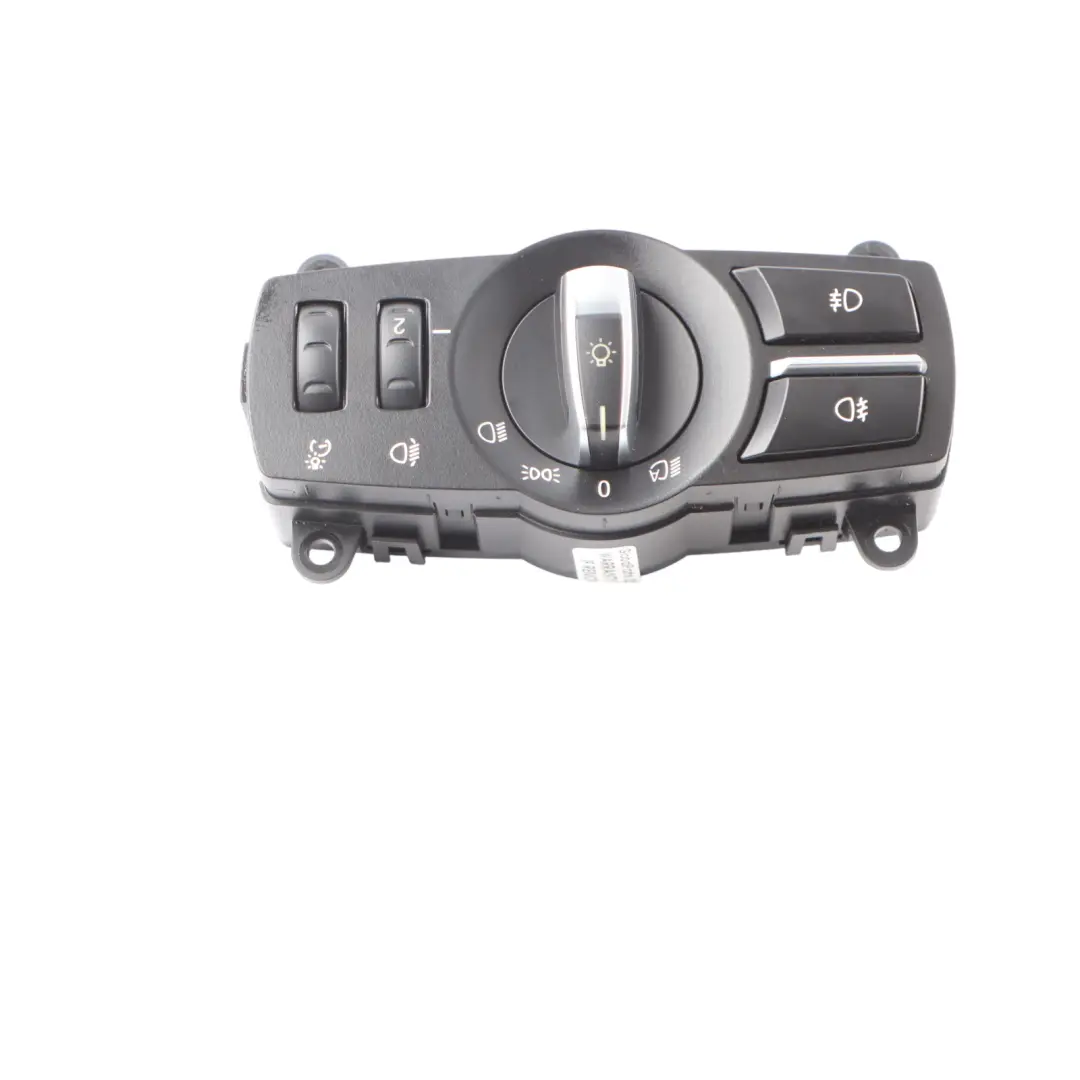 Headlight Control BMW F07 GT F10 F11 F25 X3 F26 X4 Light Element Switch to with Part number 9390287 Headlight Control BMW F07 GT F10 F11 F25 X3 F26 X4 Light Element Switch - SKU 9390287 - Part number 9390287