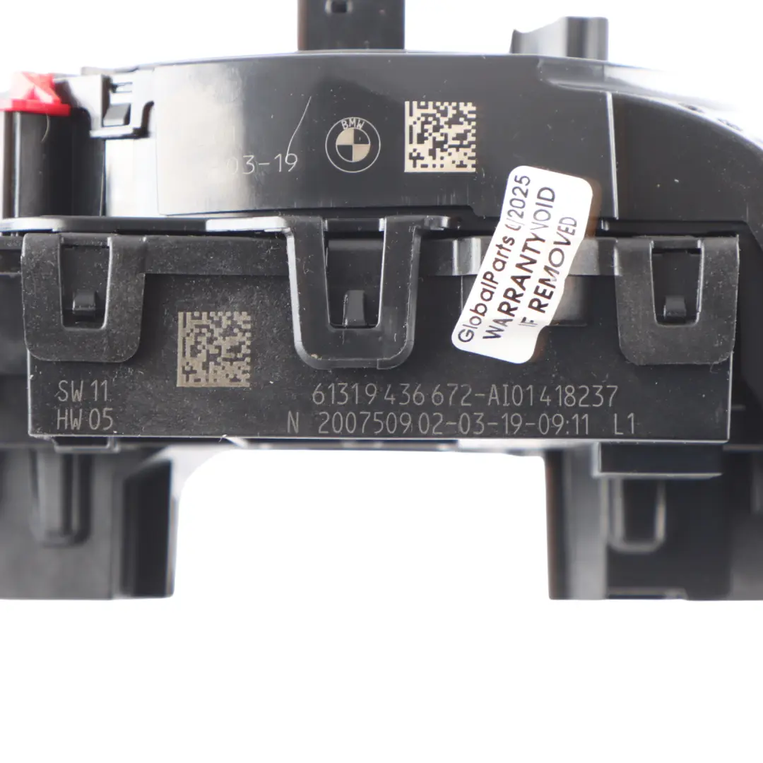 BMW G21 G31 G01 G05 G06 G07 Steering column switch cluster Indicator Wiper Stalk - SKU 9436672 - Part number 9436672