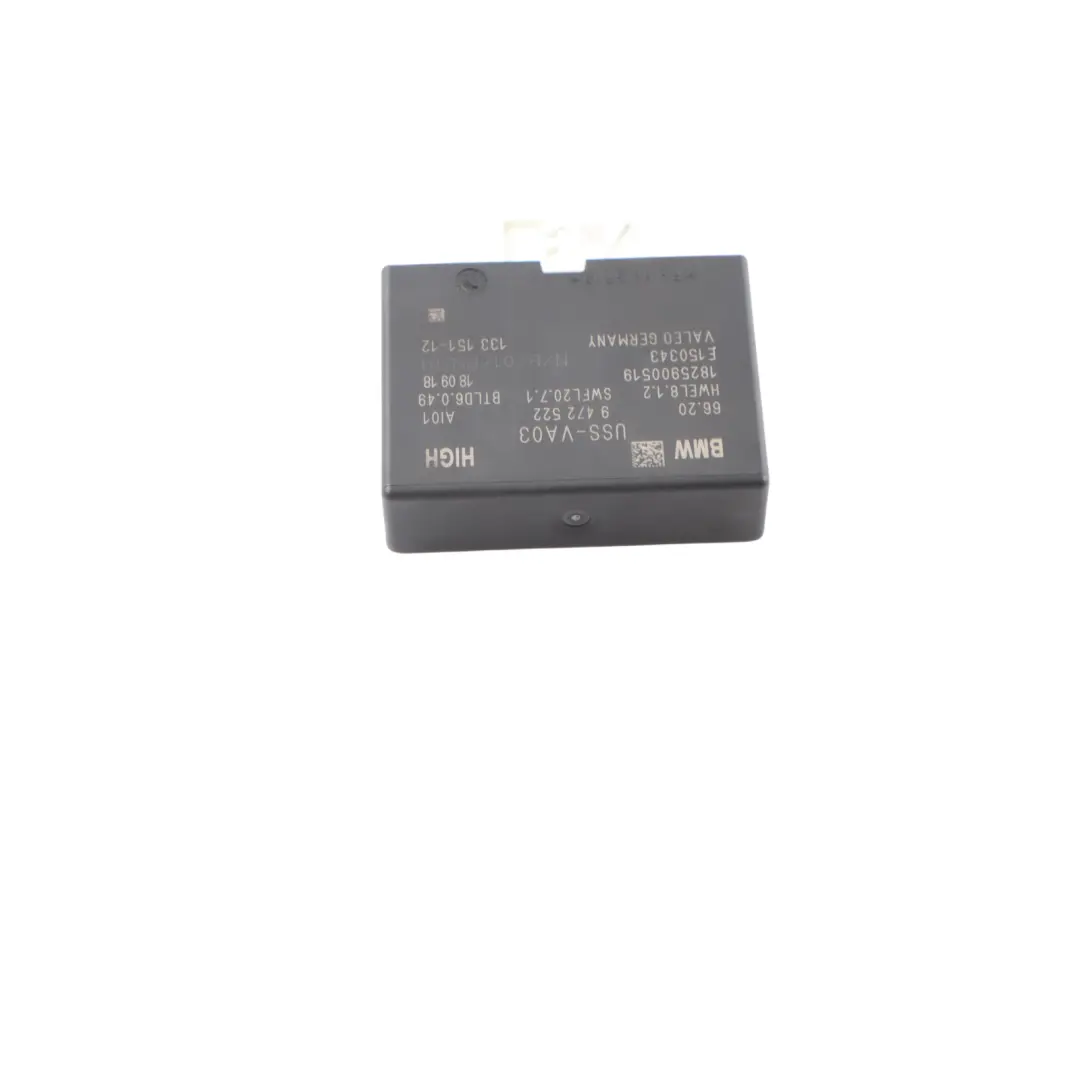 BMW F90 G30 G31 G32 PDC Parking Distance Assist Control Module Unit ECU - SKU 9472522 - Part number 9472522
