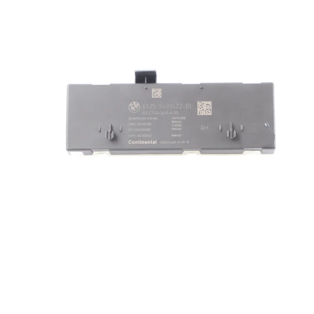 Boot Trunk Function Module Control Unit ECU to BMW G32 Tailgate with Part number 9491422 BMW G32 Tailgate Boot Trunk Function Module Control Unit ECU - SKU 9491422 - Part number 9491422