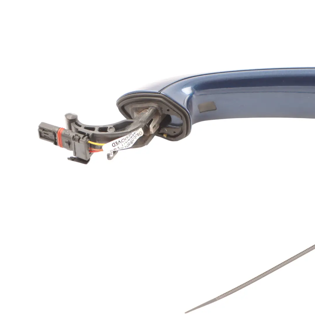 Door Grab Handle Outer Front Right O/S Phytonic Blue - C1M to BMW X3 G01 X4 G02 with Part number 9491464 BMW X3 G01 X4 G02 Door Grab Handle Outer Front Right O/S Phytonic Blue - C1M - SKU 9491464-PBLA - Part number 9491464