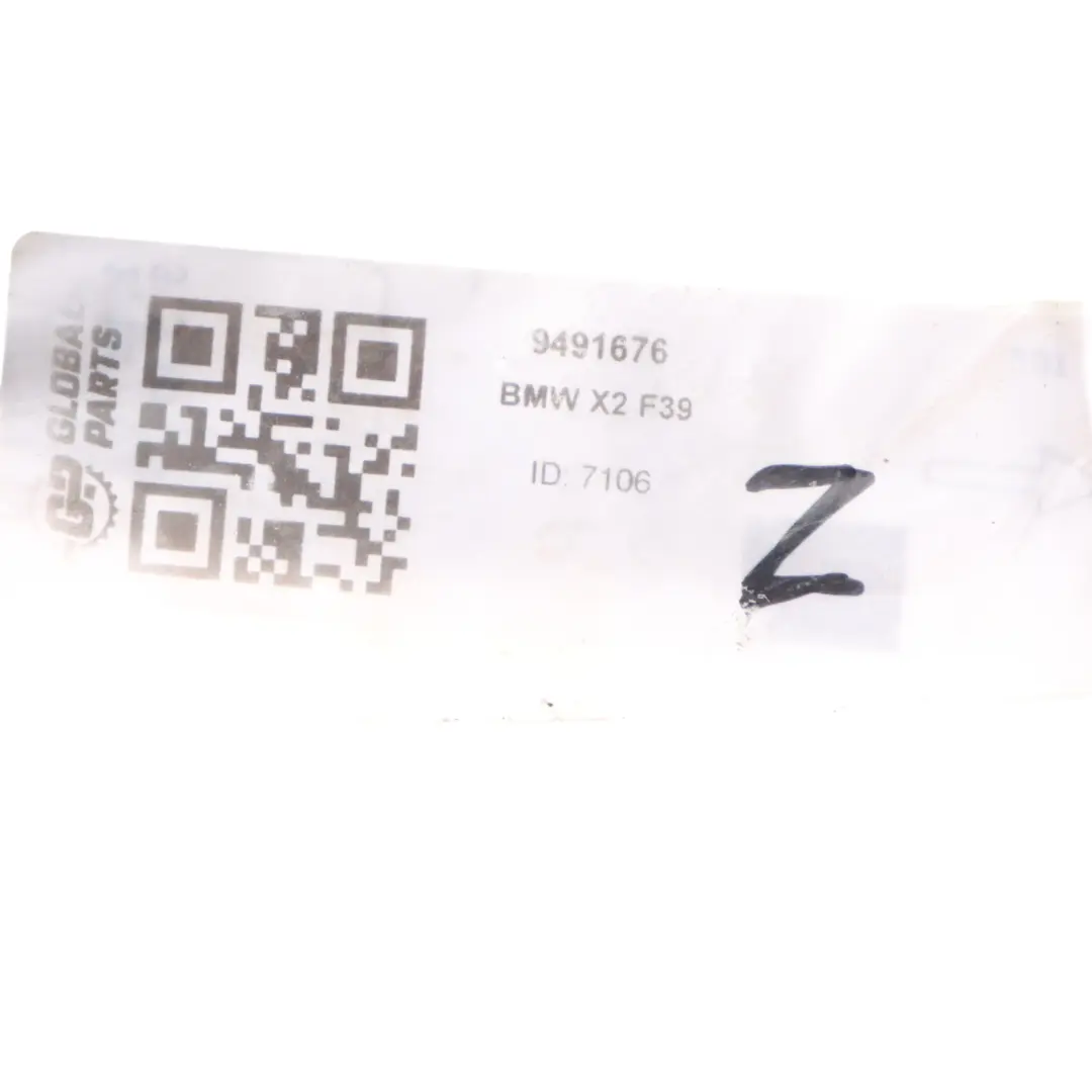 Arch Cover Wing Trim Rear Right O/S to BMW X2 F39 Wheel with Part number 9491676 BMW X2 F39 Wheel Arch Cover Wing Trim Rear Right O/S - SKU 9491676 - Part number 9491676