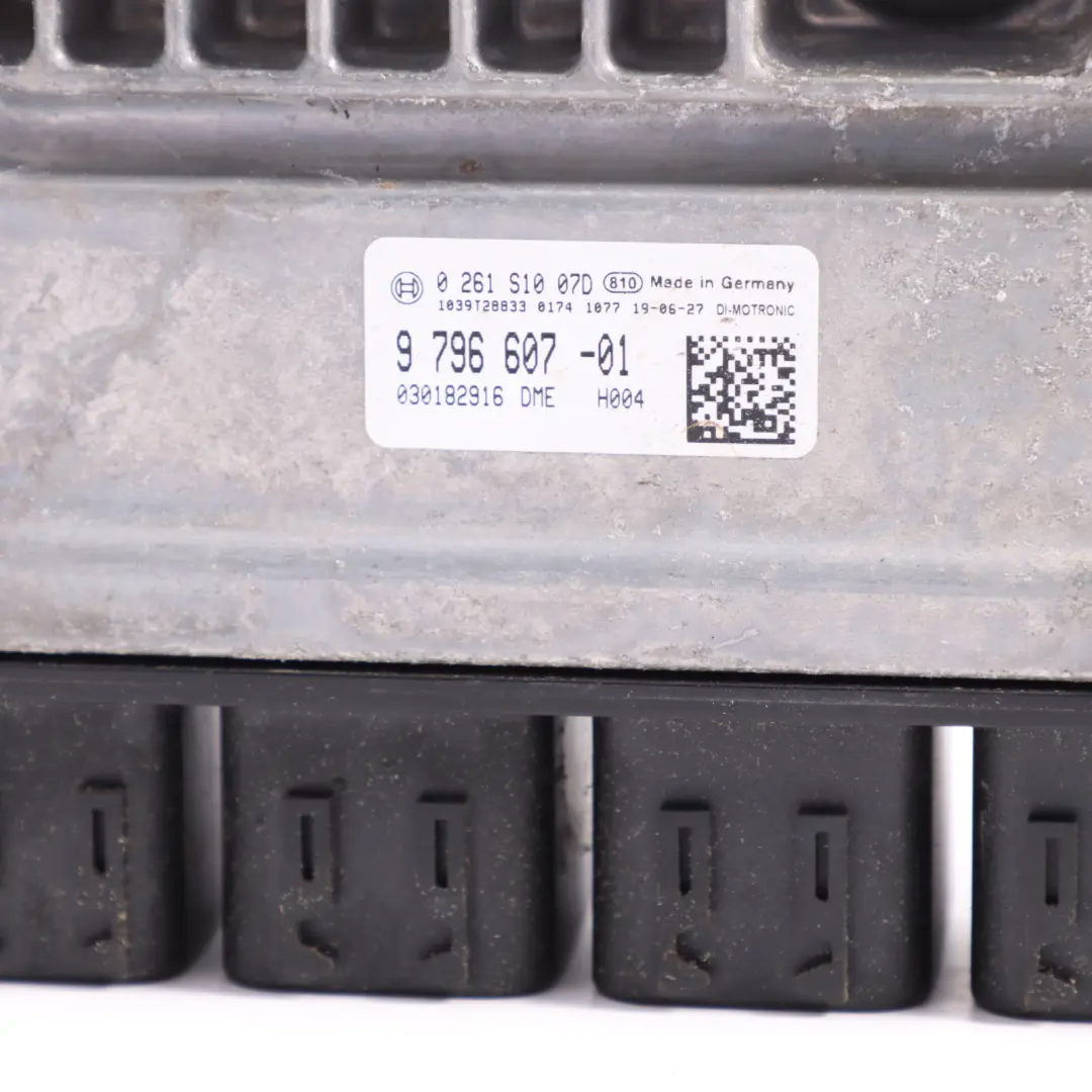 BMW X3 M F97 X4 M F98 S58 510HP Engine Control Unit ECU DME Automatic - SKU 9796607 - Part number 9796607