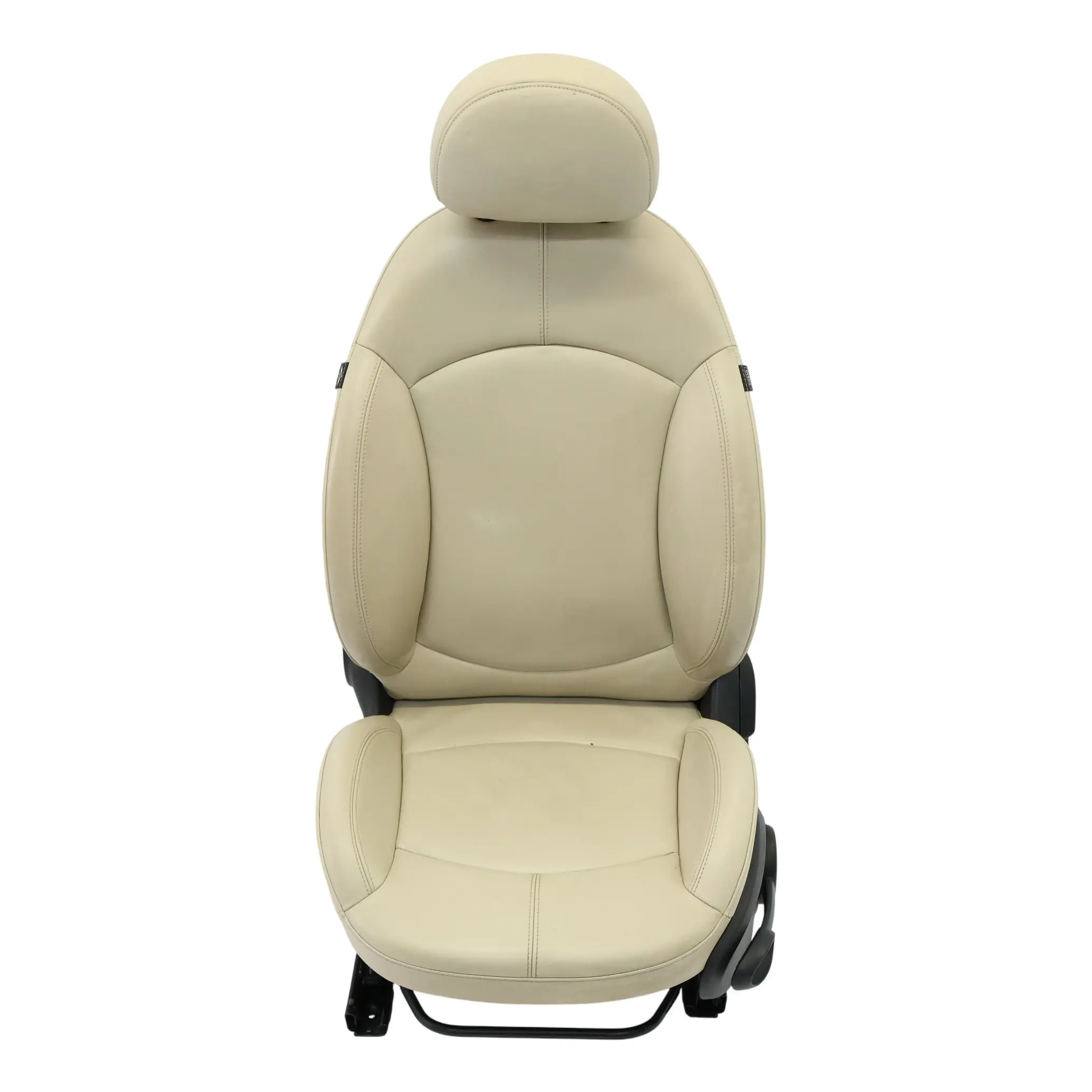 Mini Cooper R60 Vordersitz Vorne Sport Links Leder Gravity Polar Beige