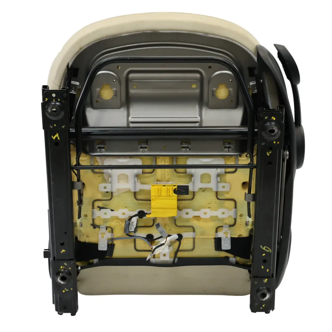 Mini Cooper R60 Vordersitz Vorne Sport Links Leder Gravity Polar Beige - SKU 9806613-3 - Teilenummer 9806613