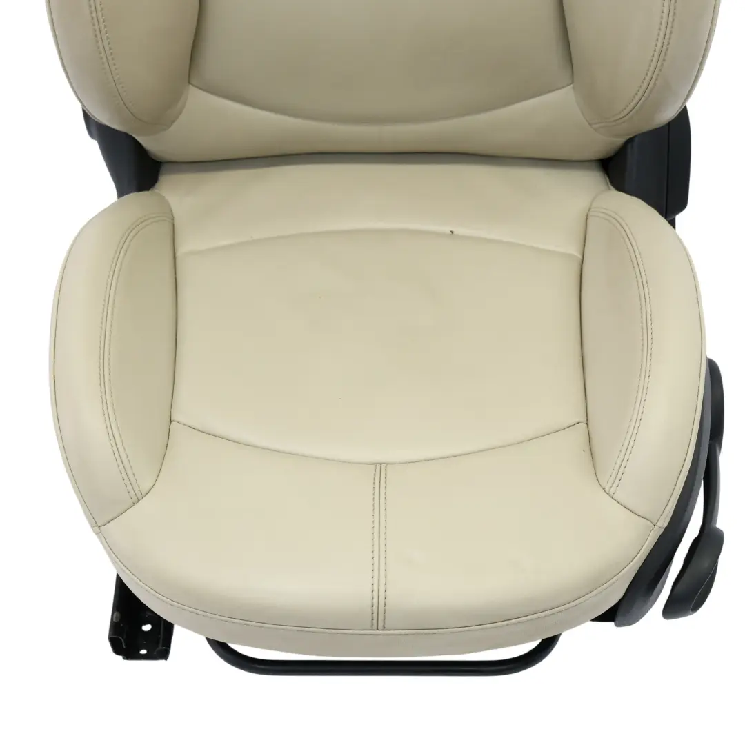 Mini Cooper R60 Sedile anteriore sportivo sinistro pelle Gravity Polar Beige - SKU 9806613-3 - Numero di parte 9806613