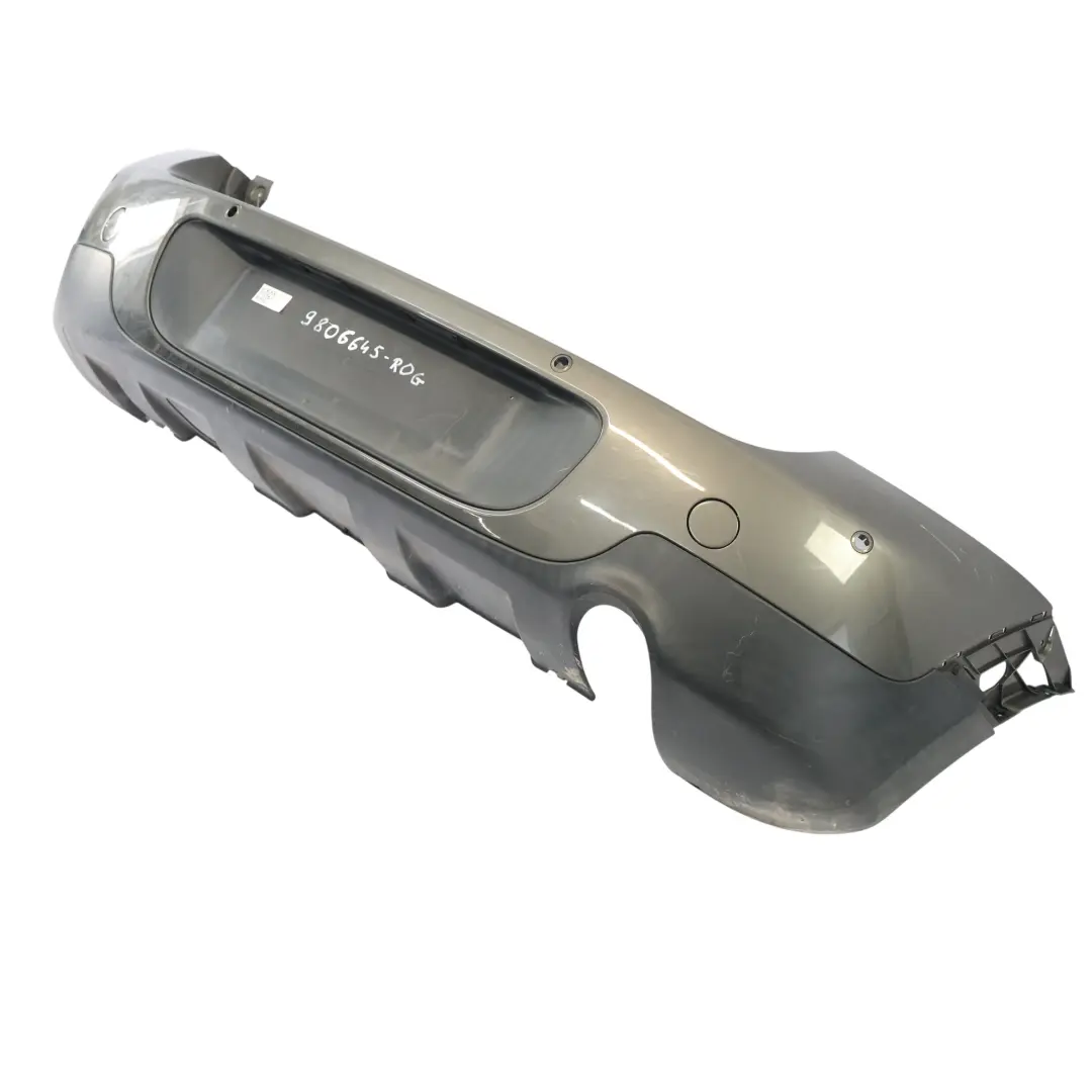 Hintere Stoßstange PDC Royal Grey Grau Metallic - A48 für Mini Countryman R60 mit Teilenummer 9806645 Mini Countryman R60 Hintere Stoßstange PDC Royal Grey Grau Metallic - A48 - SKU 9806645-ROG - Teilenummer 9806645