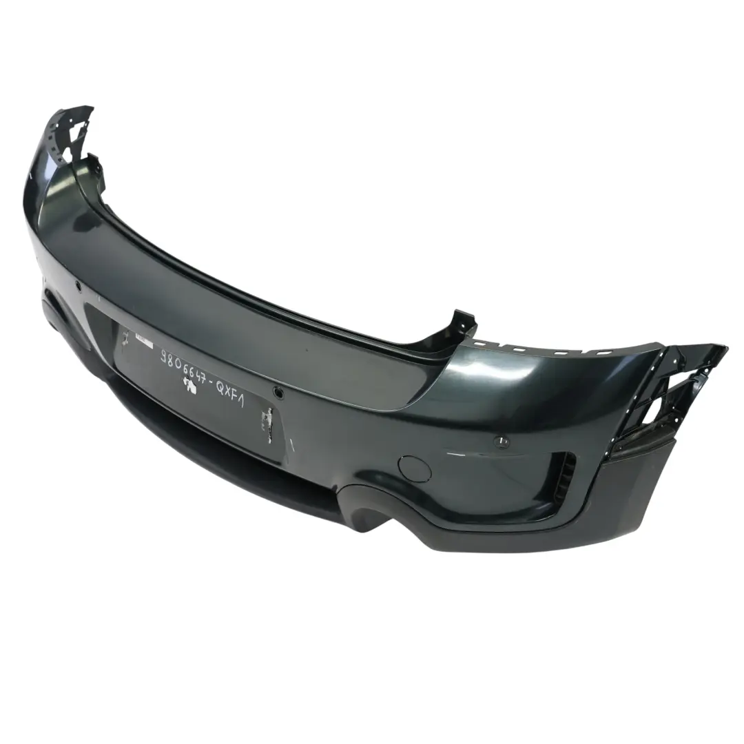 Bumper Cooper S PDC Oxford Green Metallic - B26 to Mini Countryman R60 Rear with Part number 9806647 Mini Countryman R60 Rear Bumper Cooper S PDC Oxford Green Metallic - B26 - SKU 9806647-OXF1 - Part number 9806647