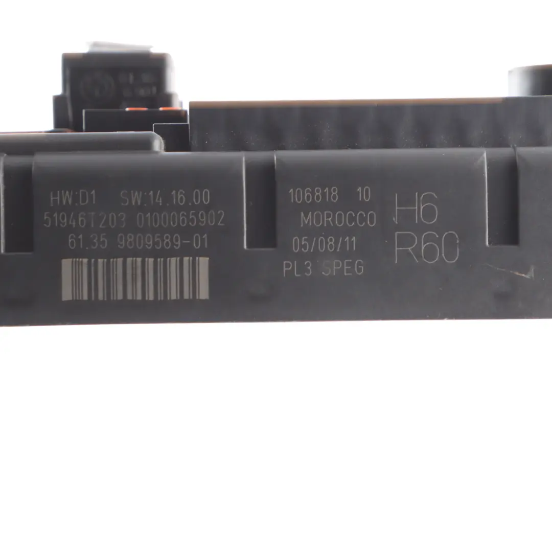 High PL3 SPEG H6 Fuse Distribution Box to Mini R60 Countryman with Part number 9809589 Mini R60 Countryman High PL3 SPEG H6 Fuse Distribution Box - SKU 9809589 - Part number 9809589