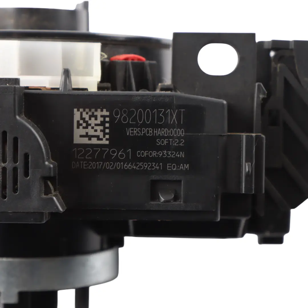 Citroen Berlingo Switch Cluster Column Wipers Indicator Stalks Squib to with Part number 98200131XT Citroen Berlingo Switch Cluster Column Wipers Indicator Stalks Squib - SKU 98200131XT - Part number 98200131XT