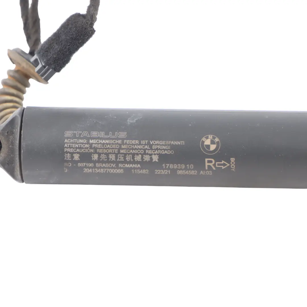 Pressure Strut Tailgate Boot Trunk Right O/S to BMW X2 F39 Gas with Part number 9854582 BMW X2 F39 Gas Pressure Strut Tailgate Boot Trunk Right O/S - SKU 9854582 - Part number 9854582