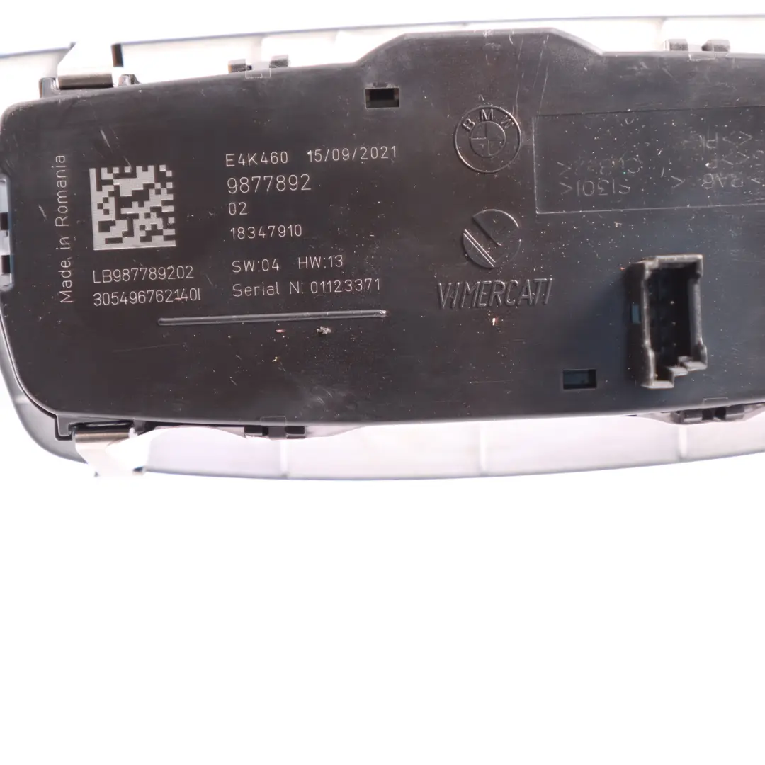 Light Headlight Control Element Switch Panel to BMW X2 F39 with Part number 9877892 BMW X2 F39 Light Headlight Control Element Switch Panel - SKU 9877892 - Part number 9877892