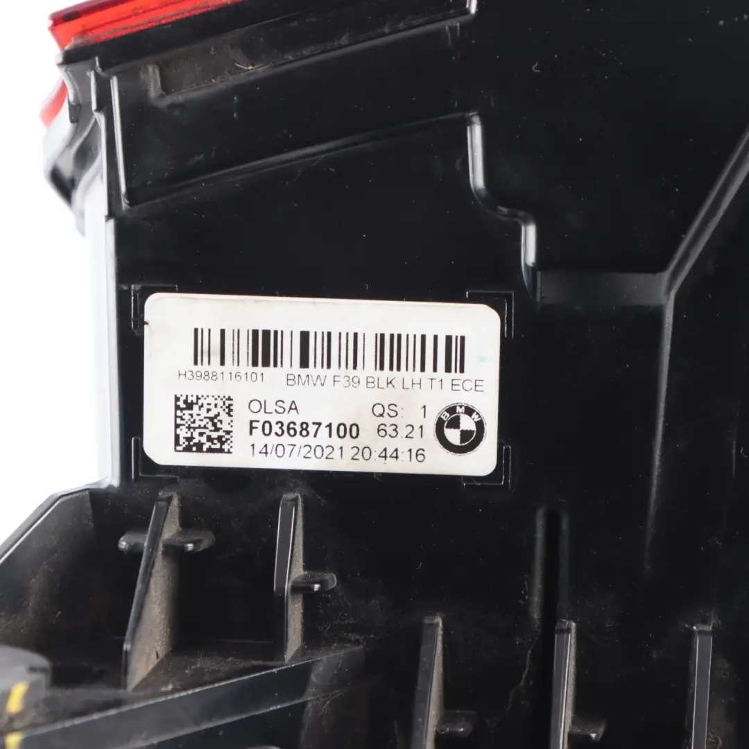 Light Lamp In Trunk Tailgate Lid Left N/S F03687100 to BMW X2 F39 Rear with Part number 9881161 BMW X2 F39 Rear Light Lamp In Trunk Tailgate Lid Left N/S F03687100 - SKU 9881161 - Part number 9881161