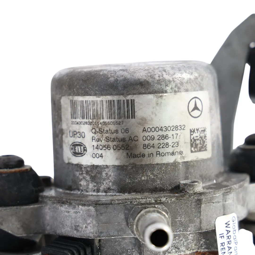  Bremse Unterdruck Pumpe Mercedes W212 E250 CDI Dieselmotor OM651 - SKU A0004302832 - Teilenummer A0004302832