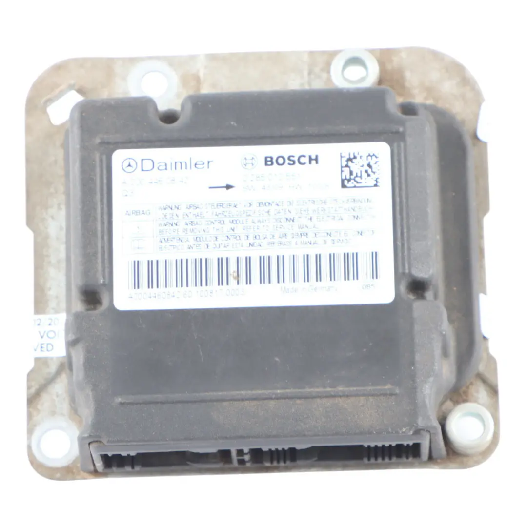 Module System Control Unit Module ECU to Mercedes W639 Air with Part number A0004460842 Mercedes W639 Air Module System Control Unit Module ECU - SKU A0004460842 - Part number A0004460842