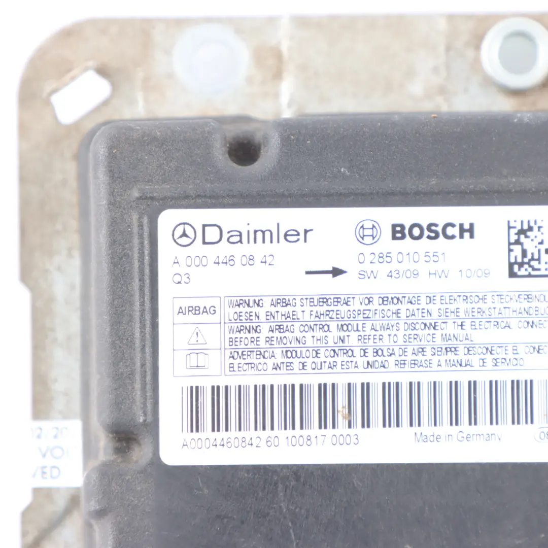 Mercedes W639 Air Module System Control Unit Module ECU - SKU A0004460842 - Part number A0004460842